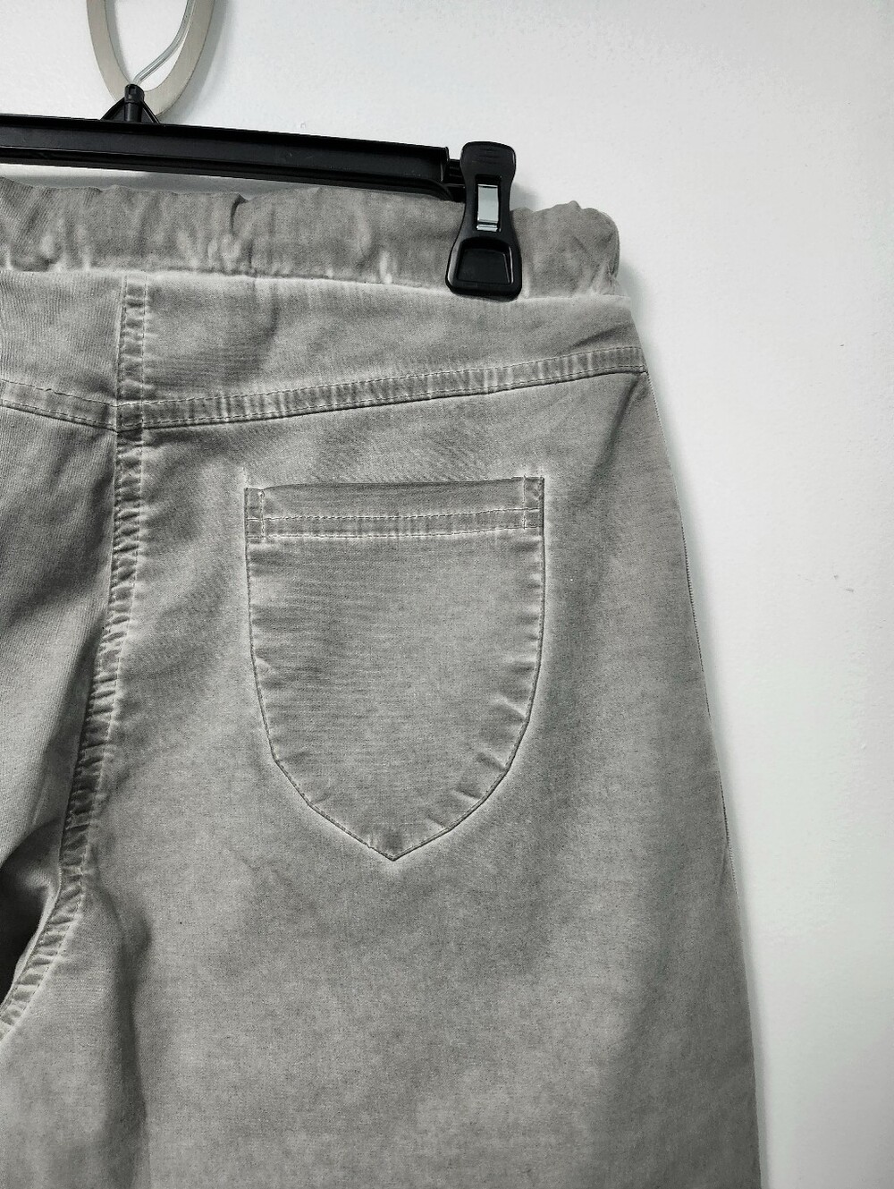 Zabaione Grey Jogger-Style Jeans with Side Print Tape - Picture 7 of 9